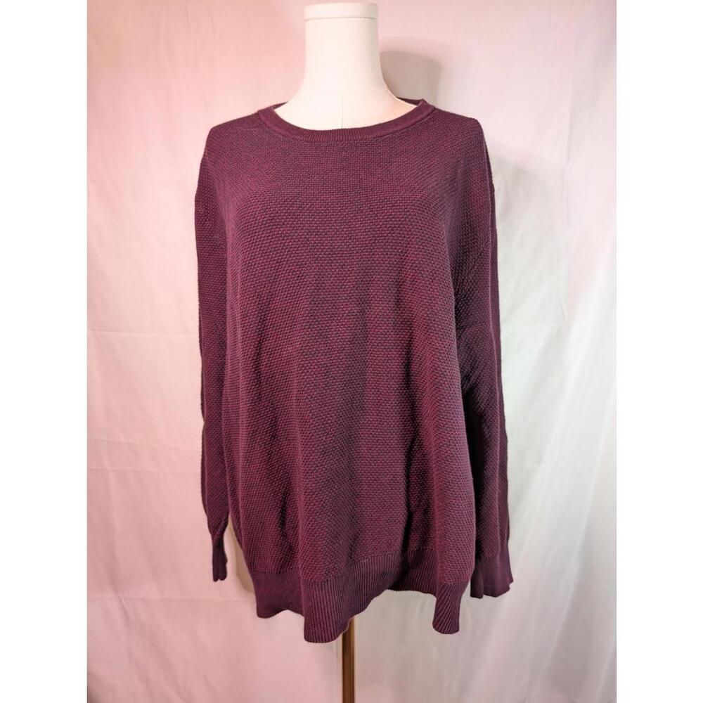 Goodfellow & Co Men's XL Cotton Sweater in Burgundy